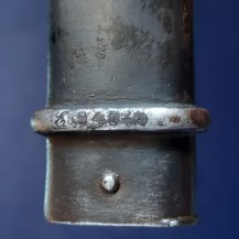 French M1892 Chromed Mannlicher Berthier 1st Pattern Bayonet 12